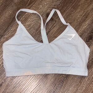 Gymshark Pale Blue Double-Strap Sports Bra